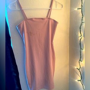 Purple ( lavender ) party dress with slit on the side